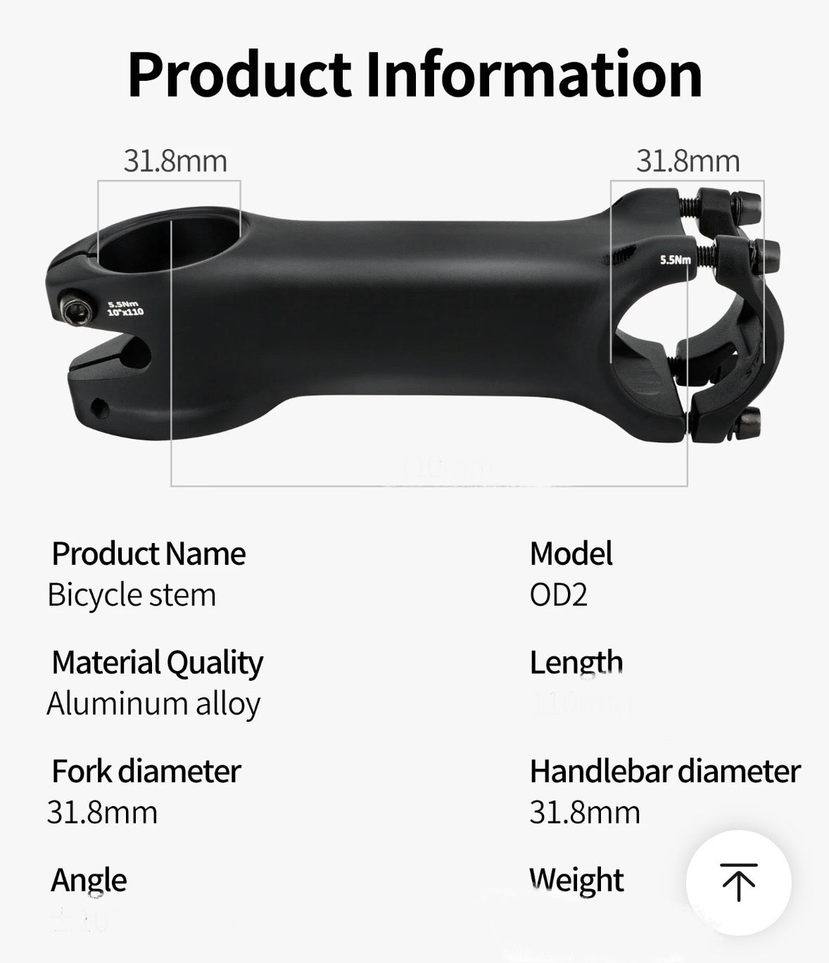 SL6 - AETHOS - BMC SLR INTEGRATED CABLES FORK by EXS FK-00