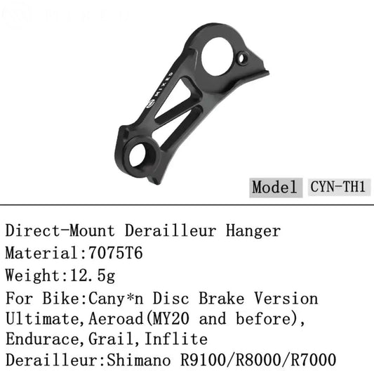 Direct mount hanger CANYON