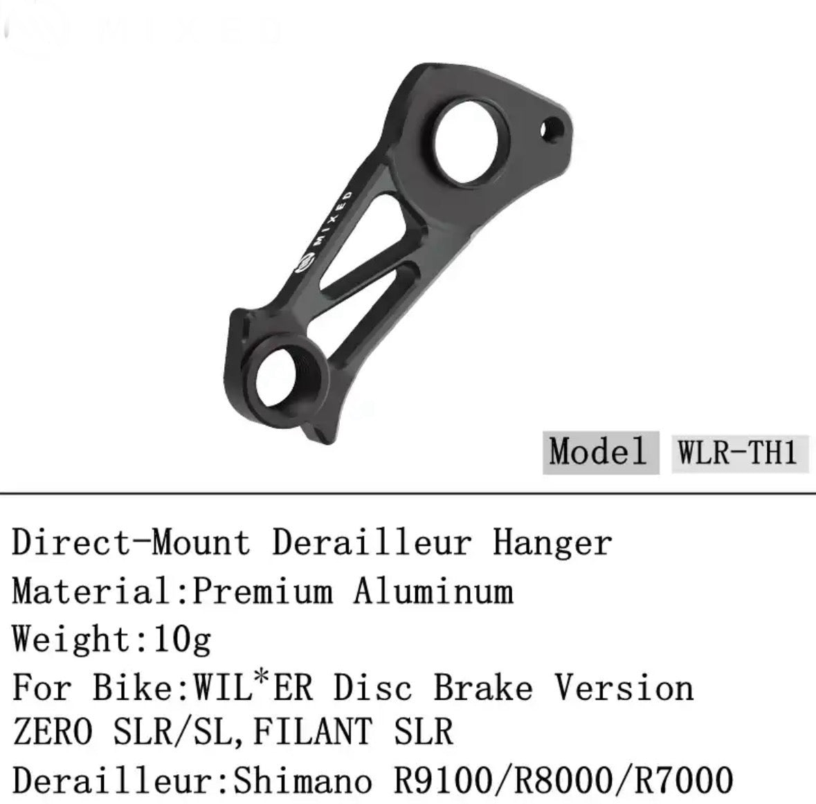 Direct mount hanger WILIER