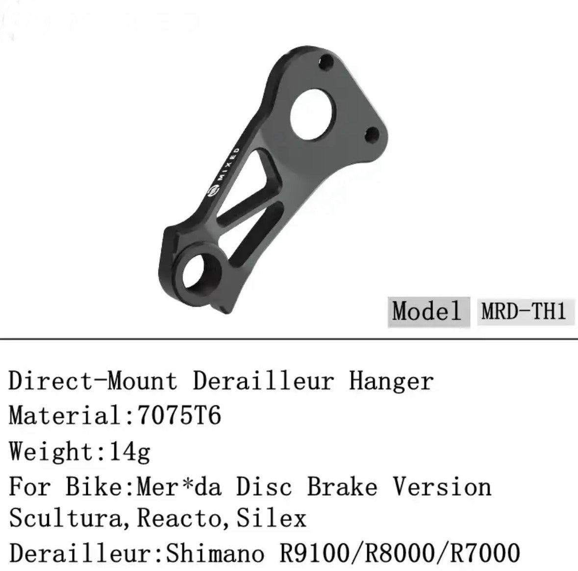 Direct mount hanger Merida